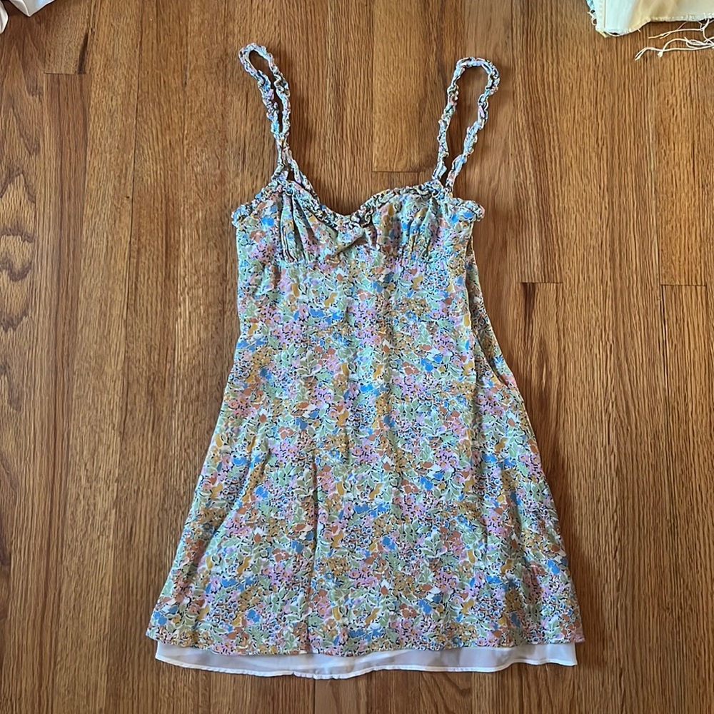 Zara floral short dress, XS